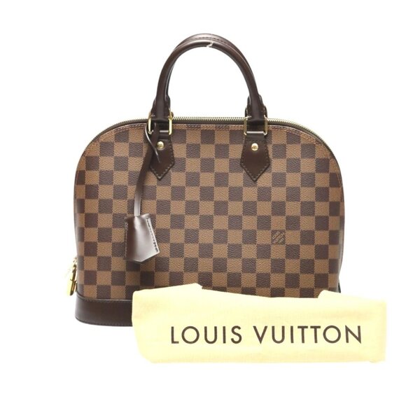 LOUIS VUITTON Brown Damier Alma Bag - Picture 1 of 16